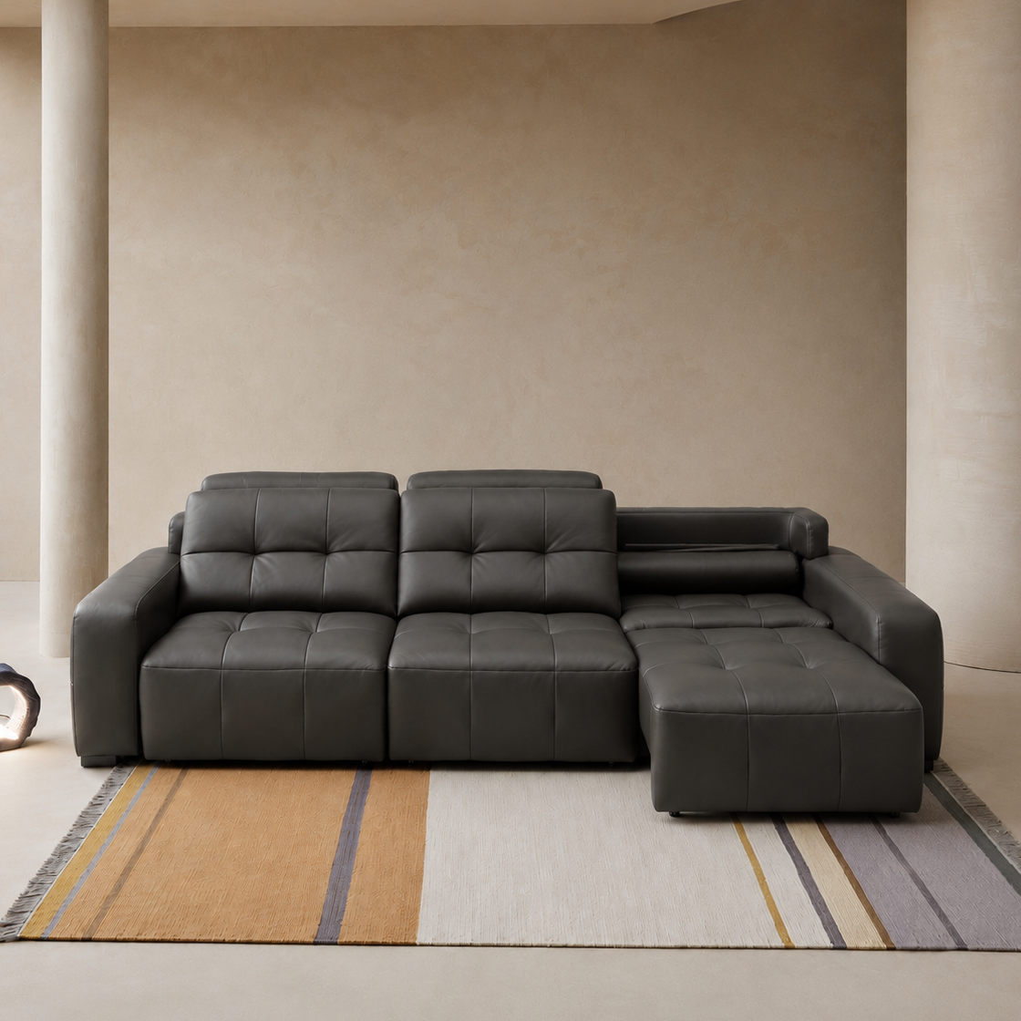 Luna Motion Power Recliner Sofa