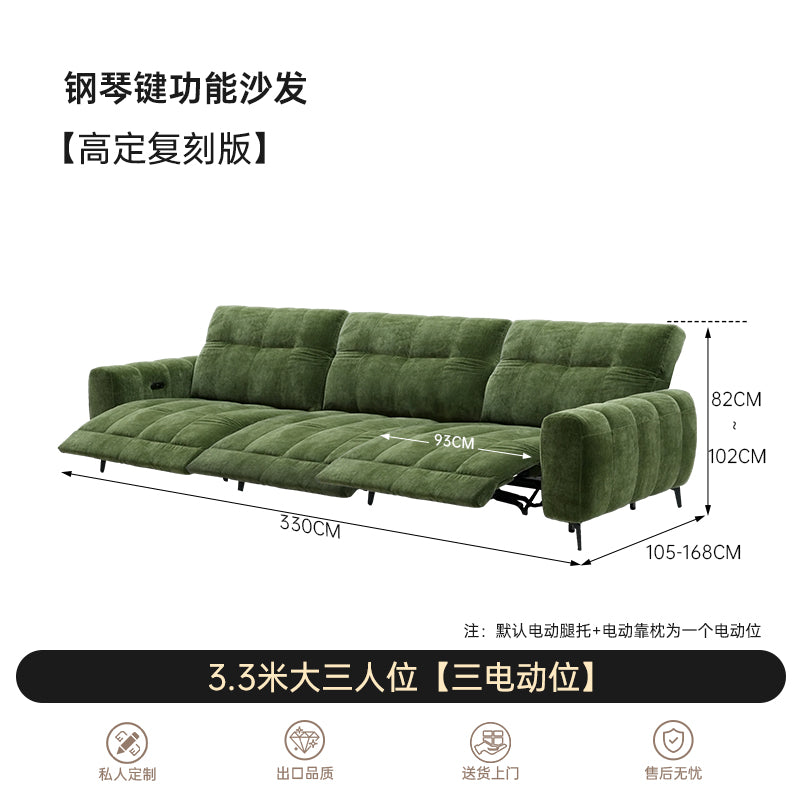 Piano key function sofa