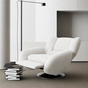 Big White functional single chair