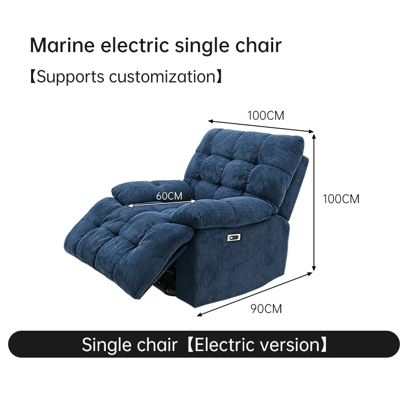 Marine electric single chair