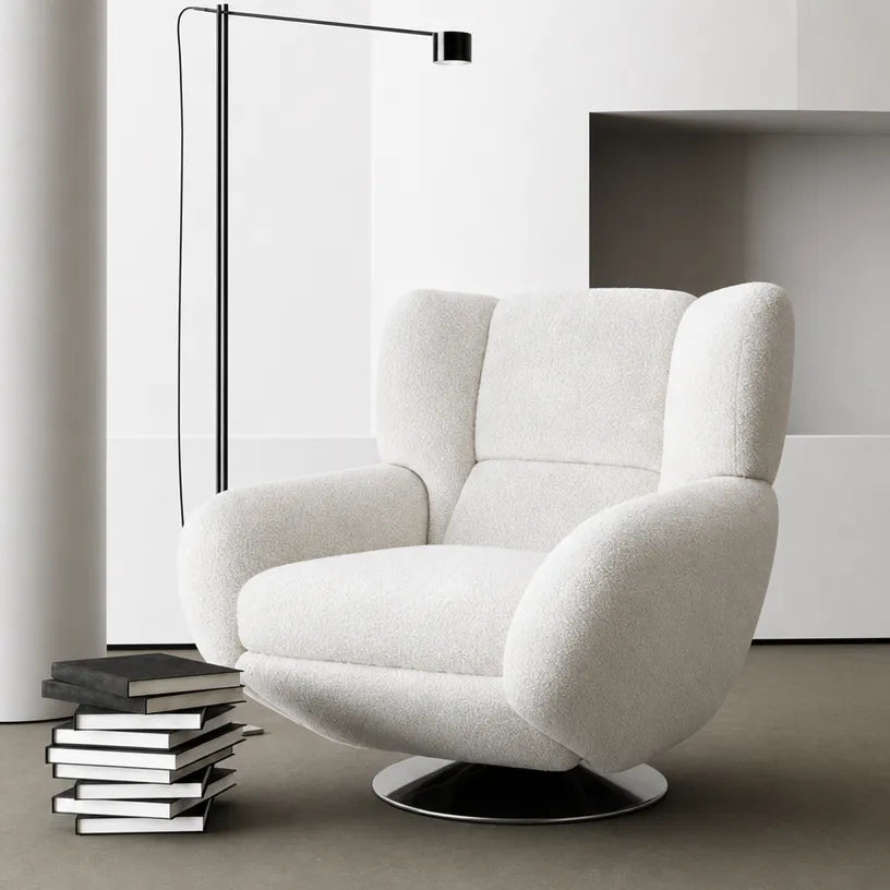 Big White functional single chair