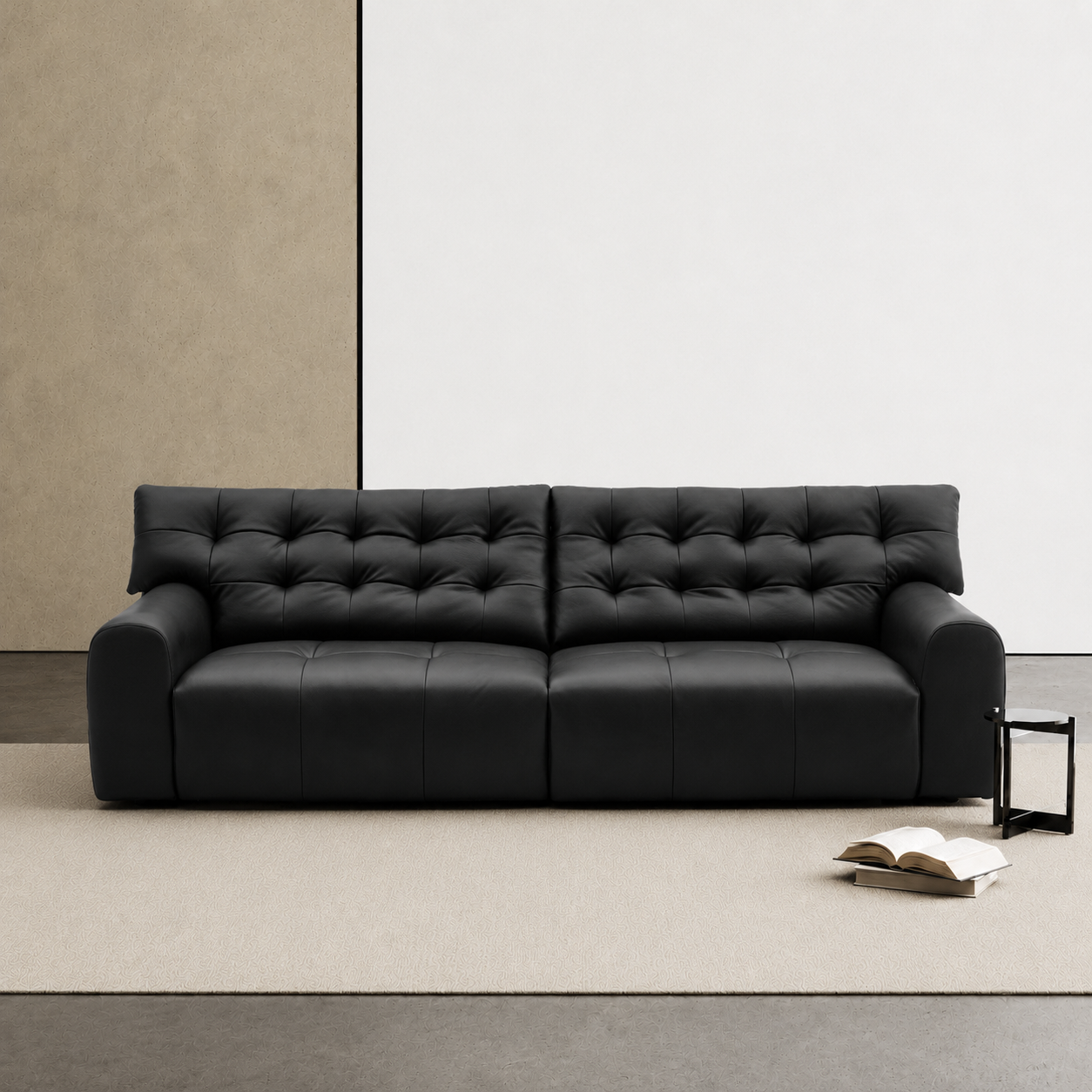 Big Black Bear Functional Sofa